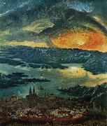 Albrecht Altdorfer Alexanderschlacht, Detail oil